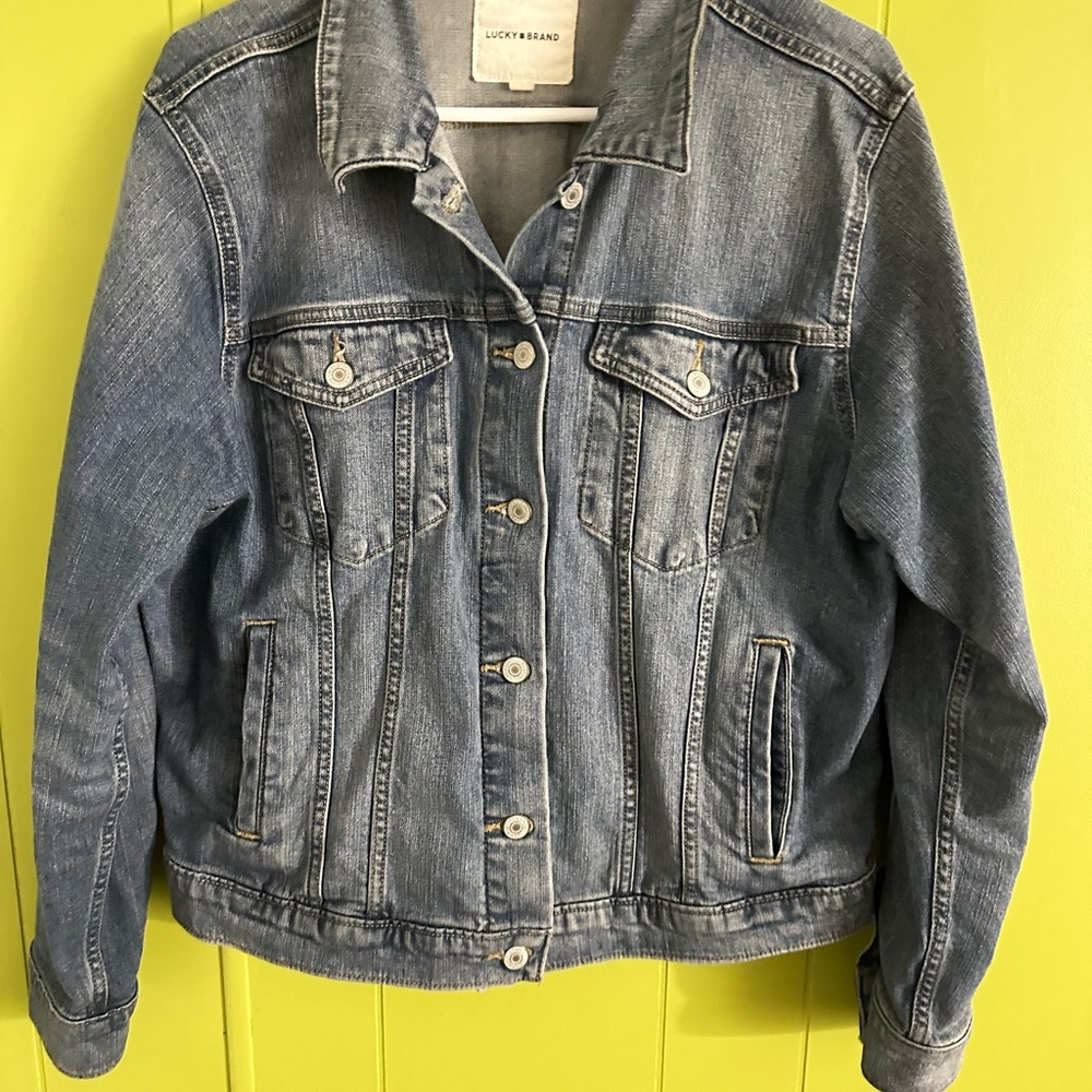 Lucky Brand Women's Blue Denim Jacket